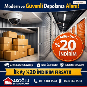 Ankarada eşya depolama