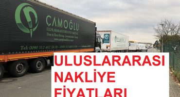 uluslararası nakliye fiyatları